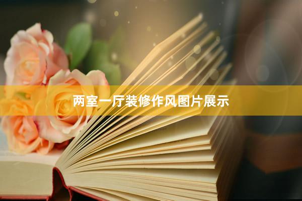 两室一厅装修作风图片展示